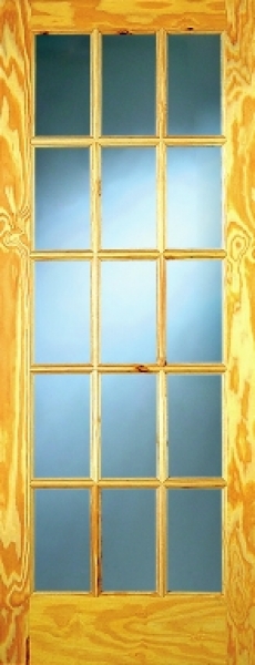 glendale clear glass door